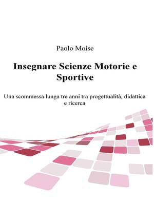 cover image of Insegnare Scienze Motorie e Sportive